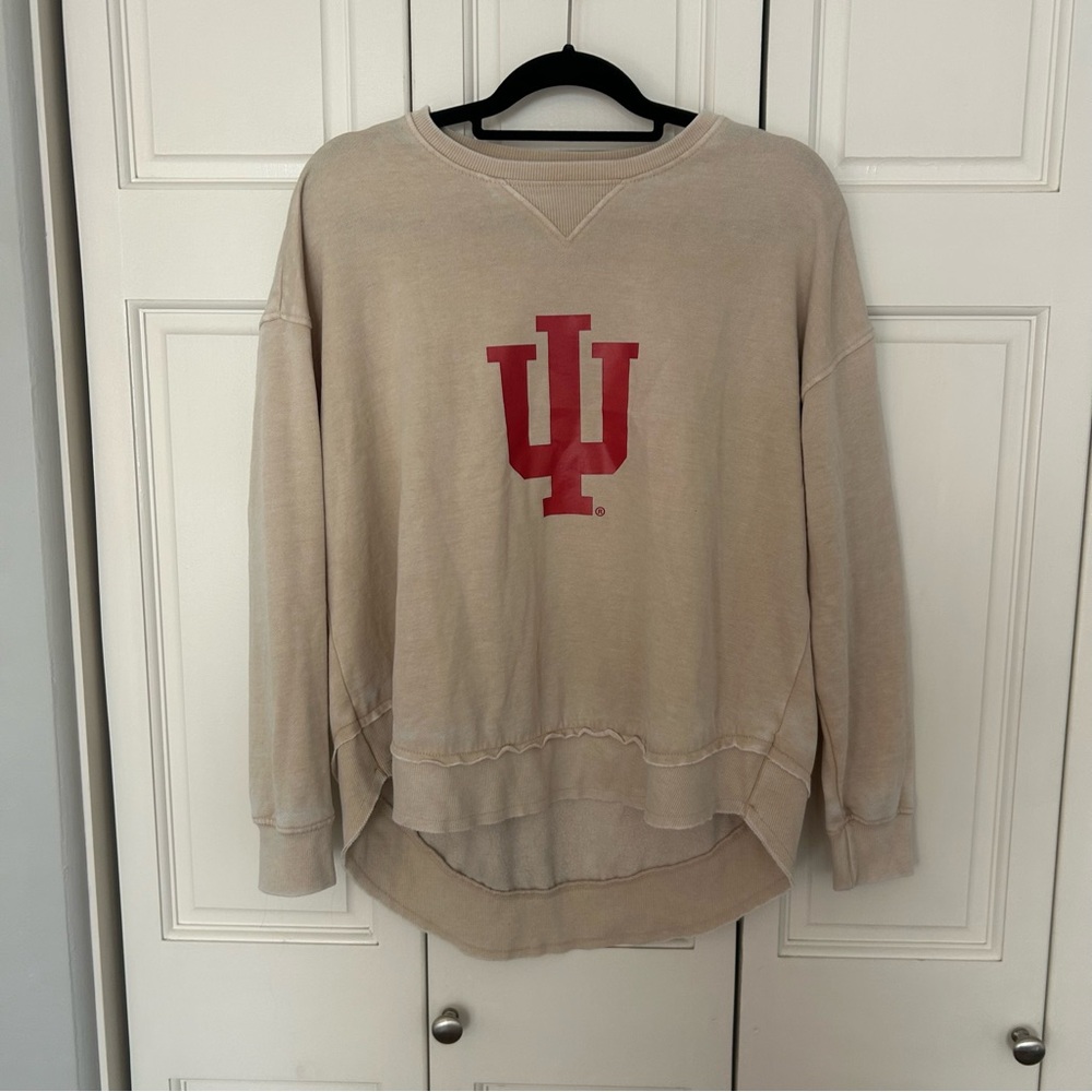 IU Women's Cream Sweater